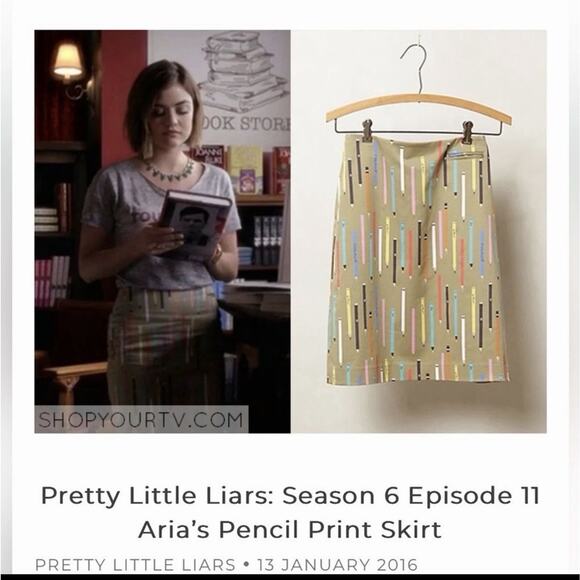 Anthropologie | Vtg. Archival Collection Elevenses No. 2 Pencil Skirt Size 4 - Picture 11 of 11